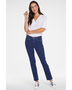 Sheri Slim Jeans Medium Blue Premium Denim (Lang)