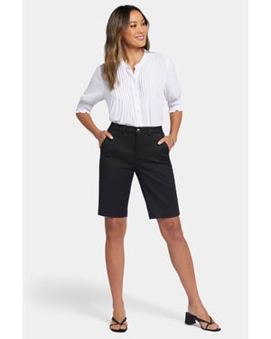Bermuda Shorts In Rekbare Twill