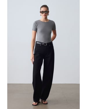 Dames Slim Fit Crew Neck T-Shirt