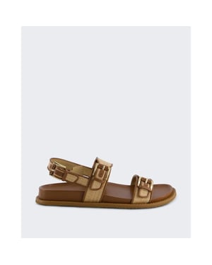 Michael Kors Dames sneaker in leer