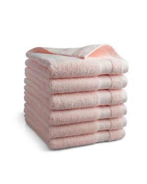 DoubleDry Hotel handdoeken 50 x 100 cm – set van 6 – 100% katoen 500 g/m2 –