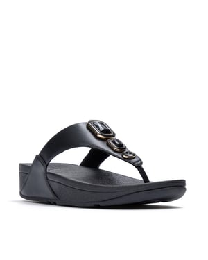 FitFlop Lulu bold crystals toe-post sandals