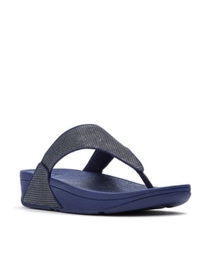 FitFlop Lulu shimmerglitz toe-post sandals