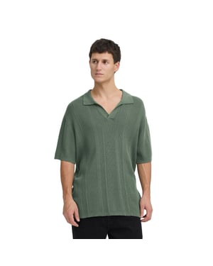 Solid Casual t-shirt heren