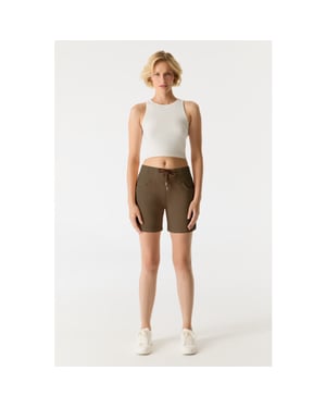 C.O.J. Denim Short alice coffee bean