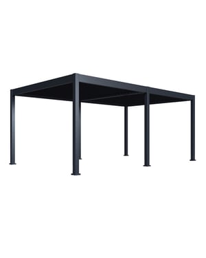 Paragon Outdoor Aluminium paviljoen grand tuscan lamellendak 4x6 meter