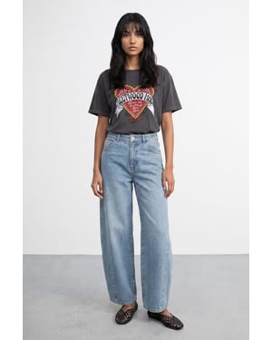 Fleetwood Mac Graphic Vintage Charcoal Wash Band T-Shirt