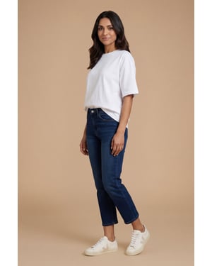 Petite Stretch Mom Jean