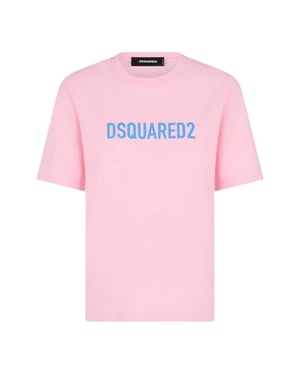 Dsquared2 Eco Dyed Easy Pink T-shirt