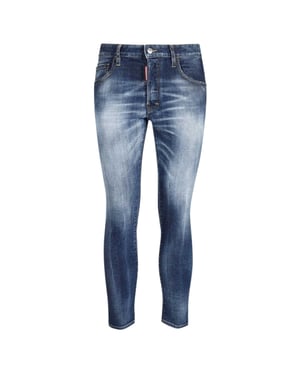 Dsquared2 Skater Jean Faded Dark Blue Jeans