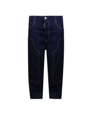 Dsquared2 Carpenter Jeans Marineblauw