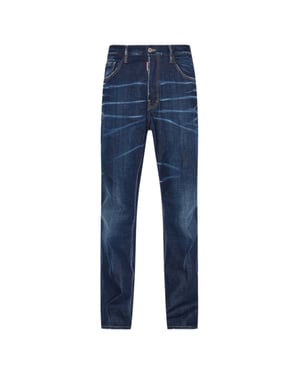 Dsquared2 642 Bleknade Blå Jeans