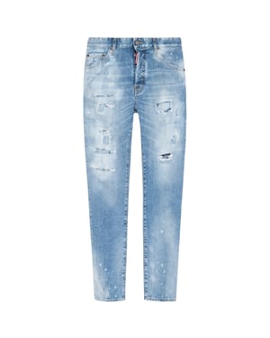 Dsquared2 Cool Guy Jean Destroyed Wash Ljusblå Jeans