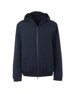 Emporio Armani Marineblauwe Jas