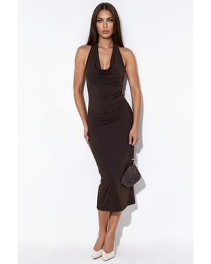Halter Neck Maxi Dress