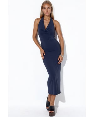 Halter Neck Maxi Dress