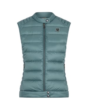 Belstaff Drew Blue Gilet Donsjas