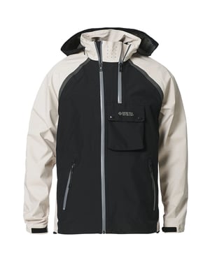 Belstaff Solid Twin Fawn Black Svart Vattentät Träningsjacka