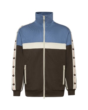 Dsquared2 Maple Leaf Tape Blauw Trainingsjack