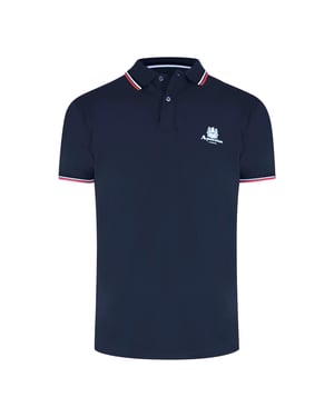 Aquascutum Active Bomullspiké Marinblå