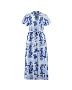 Object Objshelly s/s re shirt midi dress 1