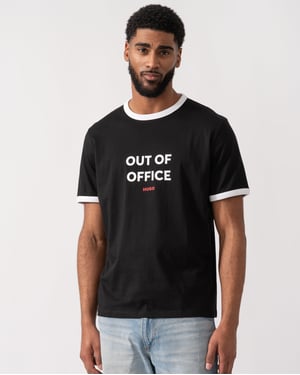 Short Sleeve T-Shirt in Black