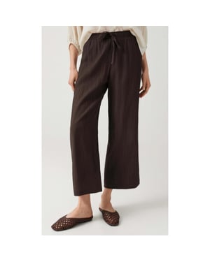 Opus Marou crinkled wijde broek