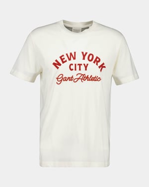 Regular Fit Short Sleeve Short Sleeve T-Shirt in Cream