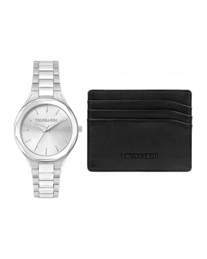 Trussardi R2453157507 Ladies Watch and Wallet Gift Set