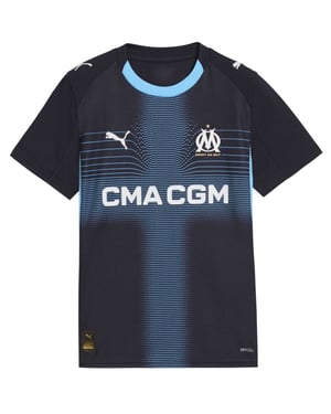 Puma Olympique de Marseille FC uittenue voor kinderen 2025/2026 (NAVY/BLAUW)