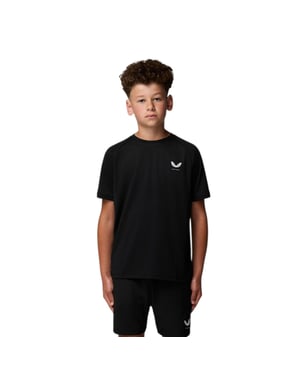 Castore Kinderen/Kinderen Logo Regular T-shirt (Kaviaar)
