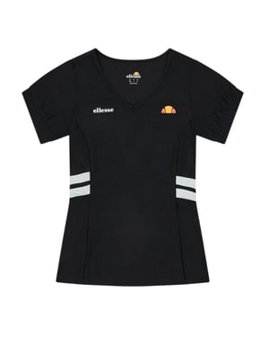 Ellesse T-shirt med V-ringning för damer från Lowery (Svart)