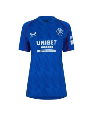 Castore Rangers FC-thuisshirt voor dames (Blauw)