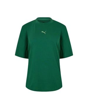 Puma Dames/Dames Trein Oversized T-shirt (Wijnstokgroen)