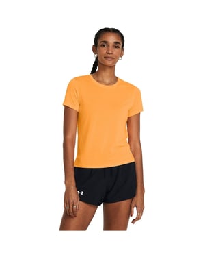 Under Armour Streaker-hardloopshirt voor dames (Oranje)