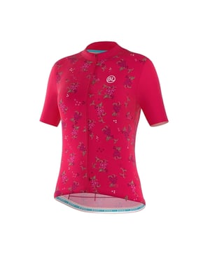 Bicycle Line Dames Garda Fietsjersey (Fuchsia)