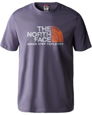 The North Face Rust 2 Mens Purple T-Shirt 