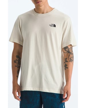 The North Face Evolution Half Dome Mens White T-Shirt 