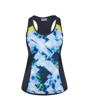 Head Ava-tanktop met ronde hals voor dames (Blauw)
