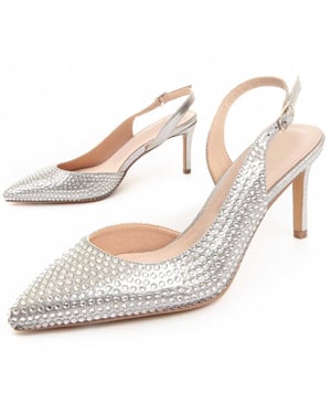 Montevita klacksko Festshoe3 i silver