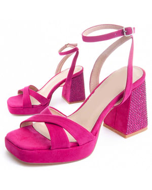 Montevita Hak Sandaal Festsand3 In Fuchsia