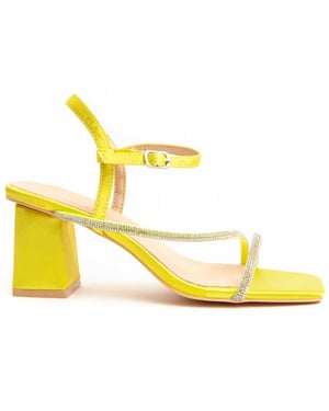 Montevita Heel Sandal Sanndarey Geel