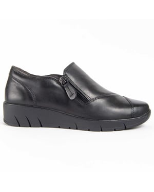 Purapiel Mocassin Ailina2 Svart
