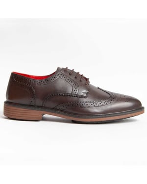 Purapiel Oxford-Sko Cabale Brun