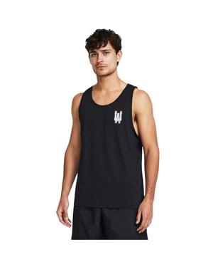Under Armour Heren Love All Athletes Pride-tanktop (Zwart)