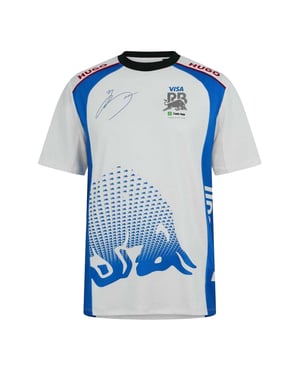 Hugo Boss Heren Tsunoda Handtekening Jersey T-shirt (Wit)