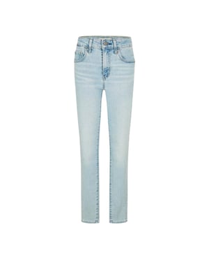 Levis 721 Denim Skinny Jeans, dam/dam (Ljusblå)