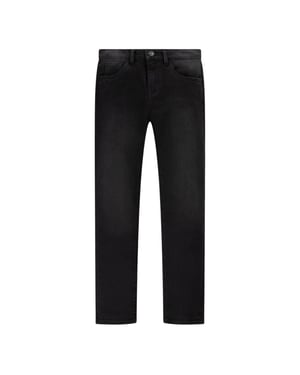 Levis Meisjes 710 Denim Skinny Jeans (Zwart)