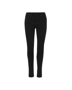 Levis 721 Denim Skinny Jeans, dam/dam (Svart)
