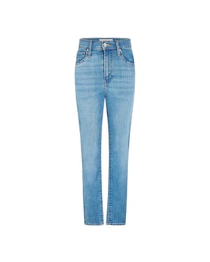 Levis Mile High Super Skinny Jeans i bomullsblandning, dam/dam (Blå)